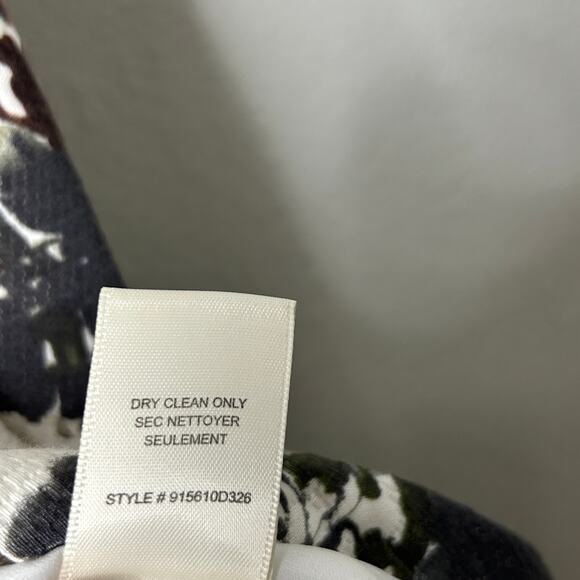 Rebecca Taylor Garden Matelasse Dress Size 6 Mini Fit & Flare Multi Sleeveless - Picture 10 of 10